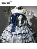 Olivegirl Lolita Dress Spring Summer Banquet High End Women's Clothes Outfits Birthday Party Wedding Lolita Dress Cosplay