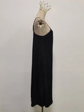 Elegant Patchwork Beading Formal Party Dresses for Women O Neck Long Sleeve Spliced Sheer Mesh Midi Dress Female Clothing