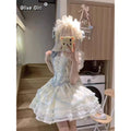 Olive Girl Dramatic Lolita Dress for Ren Faire 2026 Fairycore Photoshoot Everyday Wear S-XL XS-3XL Plus Size Dramatic Silhouette Romantic Cottagecore Editorial Not Costume Lolita Dress Chinese Heritage Fashion Women