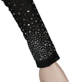 Sexy Rhinestone Jumpsuit Luxury for Women Long Sleeve Sheer Mesh Patchwork Skinny Night Birthday Party Club Romper Overalls