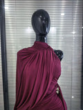 Winered Pink Women Sexy Draped Bodycon Mini Dress High Stretch Celebrate Nightclub Party Cocktail Fashion Homecoming Outfit