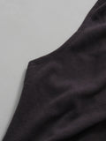 Solid Loose Spliced Folds Chic Dress for Women O Neck Sleeveless Irregular Luxury Dresses Female Summer Fashion New