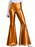 Wmstar Pants Women Wholesale Lightweight Snake Skin Wide Leg High Waisted Elasticated Plus Size Sexy Flared Height Enhancement