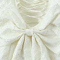 Solid Slimming Spliced Embroidery Dresses for Women Square Neck Sleeveless Patchwork Bows Dress Female Clothes New