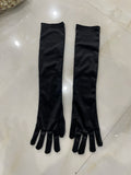 2025 Women Sparkly Diamonds Tassels Chain Balck Sexy Halter Backless Long Dress Evening Birthday Party Celebrate Stage Costume
