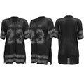 Women Diamonds V-neck Short Sleeve Mesh See Through Tee Tops 2025 Summer Fashion Streetwear Acitve Classic T-shirts