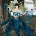 Hanfu Women's Fashion Waist Length Ru Skirt Tattered Sleeves Hanfu Dunhuang Exotic Style Han Elements Improve National Style