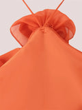 Women Sleeveless Ruffles Loose Ball Gown Smock Strap Maxi Long Sexy Dress 2025 Birthday Vacation Party Dresses Vestidos