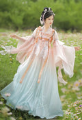Olive Girl Hanfu Dress 2026 S-XL XS-3XL Plus Size Ren Faire Dress Hanfu Chinese Dress Traditional Chinese Clothing Chinese Heritage Fashion Women