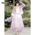 Olive Girl Purple Hanfu Dress Everyday Wear 2026 S-XL XS-3XL Plus Size Not Costume Hanfu Chinese Dress Traditional Chinese Clothing Chinese Heritage Fashion Women