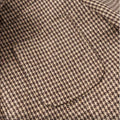 Vintage Notched Collar Blazer Women Single Button Long Sleeve Patch Pocket Check Coats Luxury Winter Fall Elegant Outerwear
