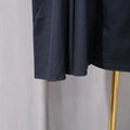 Autumn Long Oversized Elegant Draped Patchwork Trench Coat For Women Double Breasted Luxury Designer Overcoat Runway Fashion