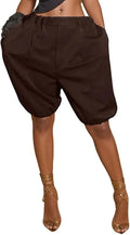 Women Street Holiday Vacation Knee Length Bloomers Pants 2025 Summer Fashion Active Casual Trousers