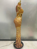 Luxury Shiny Mirror Rhinestones Hollowed-out Long Dress 2026Women Celebrity Evening Party Catwalk Prom Stage Photo Shoot Dresses