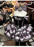 Olivegirl Sweet Lace Dress Lolita Purple Cute Girl Spring High-end Women Summer Birthday Party Elegant Princess Lolita Dresses