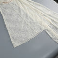 Elegant Strapless Lace Long Ribbon Wedding Dress Patchwork Vintage Floral Lace Bridal Gown Sheath Fitted Dresses