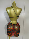 Women Eveing Nightclub Birthday Party Celebration Festival Show Outfit Sexy Spakly Diamonds Mesh Backless Hollow Out Mini Dress