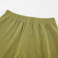 Hanging Green Pants Set Sleeveless Backless Personality Temperament Commuter Two-piece Set Summer New Women Pants Set