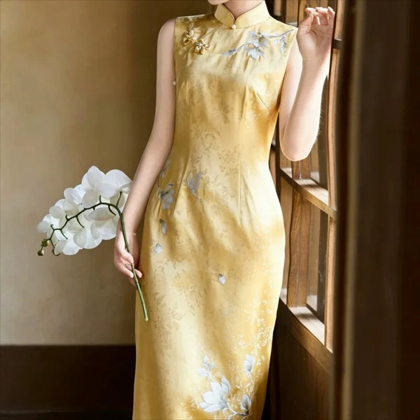 Olivegirl Elegant Dress Qipao Chinese Style Engagement Improved Cheongsam 2026 New Bride's Wedding Toast Dress Daily