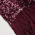 Sexy Sparkly Sequin Patchwork Bodycon Dresses for Woman Ruffle Tassel Dress Female Party Clubwear Long Birthday Outfits
