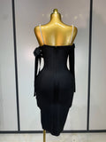 Women Sexy Backless Pearl Diamonds Crystal Bodycon Bandage Dresses Celebrity Elegant Evening Party Club Dress Vestido