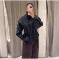 Upgraded Thick Wrap Front Tie Padded Jacket Kimono Style Collar Long Sleeve Loose Warm Daily Women Coat 2026 Winter Cotton Coats