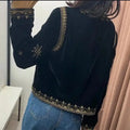 Chic Embroidery Fur Patchwork Waistcoats Women Stand Collar Sleeveless Female Vests 2026 Autumn Lady High Street Furry Tops New