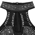Shiny Luxury Diamonds Sleeveless Bodycon Long Jumpsuits Women Sheer Mesh Sexy Festival Party Evening Wedding Overalls