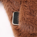 Chic Ins Blogger Brand Fashion Fake Fox Fur Jacket Coat Women 2026 Winter Luxury Design Big Collar Fur Coats Cool Girls Overcoat