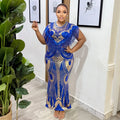 Party Prom Dresses for Women African Dashiki Sequin Long Dress Dubai Muslim Kaftan Abayas Birthday Wedding Lady Clothing