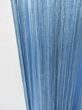 High End Parties Blue Tassel Accent Strapless Maxi Dresses for Women Sleeveless Backless Slimming Skirt for Formal Events