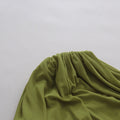 Spliced Folds Shawl Design Temperament Dresses for Women O Neck Long Sleeves Patchwork mermaid Dress Female Clothing