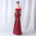 Sexy Elegant Long Wedding Party Dresses for Women 2025 Luxury Mesh Bridesmaid Evening Dresses Woman Sequin Summer Dress