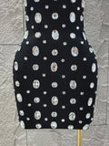 Minimalist Sexy Strapless Shinning Sequins Feathers Bodycon Mini Dress Celebrate Nightclub Party Birthday Vacation Outfit