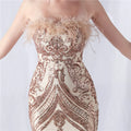Sexy Elegant Long Wedding Party Dresses for Women 2025 Luxury Mesh Bridesmaid Evening Dresses Woman Sequin Summer Dress