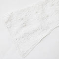 Sexy Women Sexy Top Bodycon Skirt Ruched 2 Piece Mini Dress Rhinestone Pearl Beading Summer Club Party Dress Sets Vestido