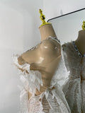 Women's Clothes Sparkly Halter Rhinestones Luxury Evening Party Birthday Mini Dress Night Club Show Performance Wear
