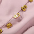 Elegant Solid Buttons Long Dress Women Waist Cinched Shoulder Pads High Collar Slit Dresses 2026 Spring Summer Lady Party Robes