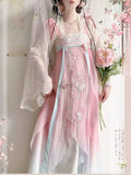 Olive Girl Red Embroidered Hanfu Dress for Ren Faire 2026 Garden Wedding Fairycore Photoshoot Everyday Wear S-L XS-3XL Plus Size Chinese Heritage Fashion Women