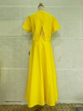 Summer Splicing Flowers Two Piece Sets For Women Short Sleeve Tops High Waist A Line Skirt Slim Set Female Fashion New