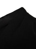 Asymmetrical Solid Knitting Sweater For Women Irregular Collar Long Sleeve Hollow Out Pullovers Female Fashion 2023