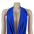 Sexy Deep V-neck Halter Backless Bodysuit Women Party Nightclub Dancing One Piece Romper Outfit Body Feminino