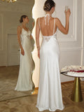 Fashion Lace Dress Women Sexy Sleeveless Hollow Out Backless High-Waisted Patchwork Dress Elegant Luxury Evening Dress