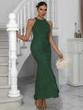 Real Photo Women Sequin Wedding Dresses Backless Bodycon Maxi long Dress Sexy Summer Luxury Club Evening Party Prom Dresses