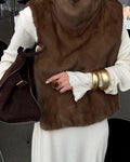 Luxury Faux Fur Maxi Coat Chic Women Open Front Stand‑collar Long Sleeve Oversized Outerwear Winter Autumn New Warm Fashion 2026