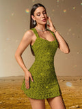 Sexy Summer Velvet Sequin Nightclub Dress Women Backless Slit Party Club Mini Dresses for Lady Birthday Evening Short Dress