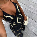 Hit Color Slimming Minimalist Dresses for Women V Neck Sleeveless High Waist Temperament Dress Female