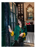 Olive Girl Romantic Jacquard Set for Ren Faire 2026 Garden Wedding Fairycore Photoshoot Everyday Wear Jacquard S-XXL XS-3XL Plus Size Romantic Cottagecore Garden Party Editorial Not Costume Jacquard Set Chinese Set Chinese Heritage Fashion Women