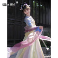Olive Girl Hanfu Dress 2026 S-XL XS-3XL Plus Size Hanfu Chinese Dress Traditional Chinese Clothing Chinese Heritage Fashion Women