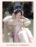 Olive Girl Hanfu Dress 2026 S-XL XS-3XL Plus Size Hanfu Chinese Dress Traditional Chinese Clothing Chinese Heritage Fashion Women